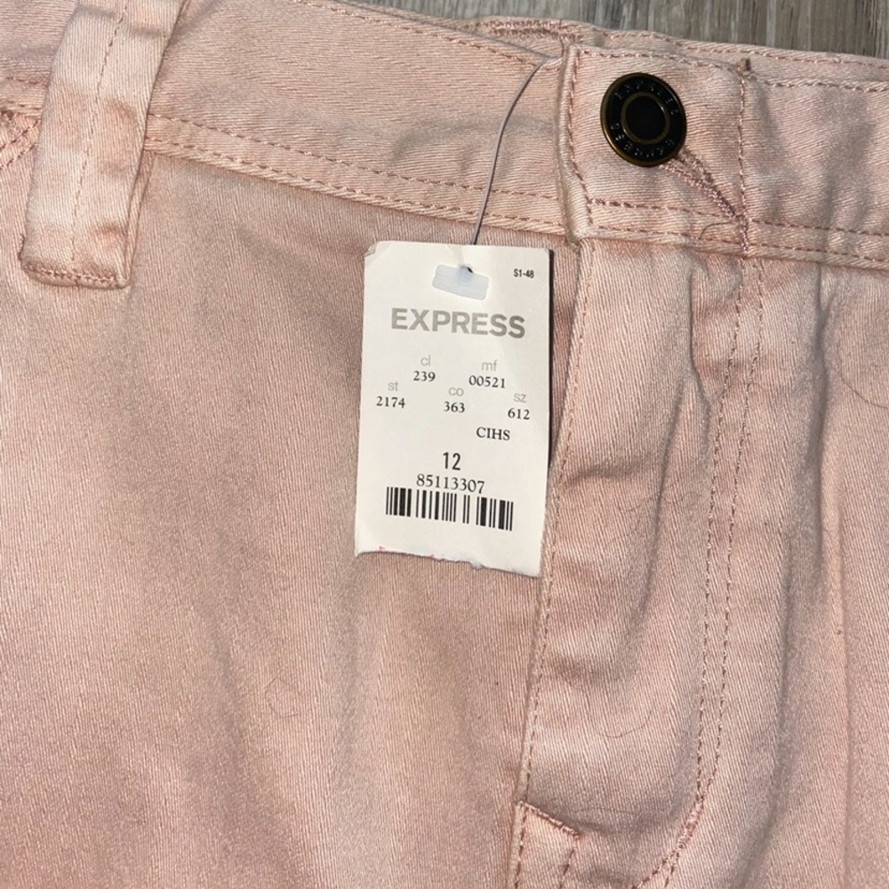 NWT Light Pink Express Pencil Skirt Size 12